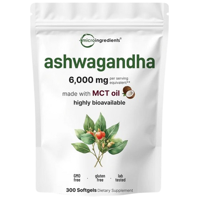 Ashwagandha + aceite de Coco